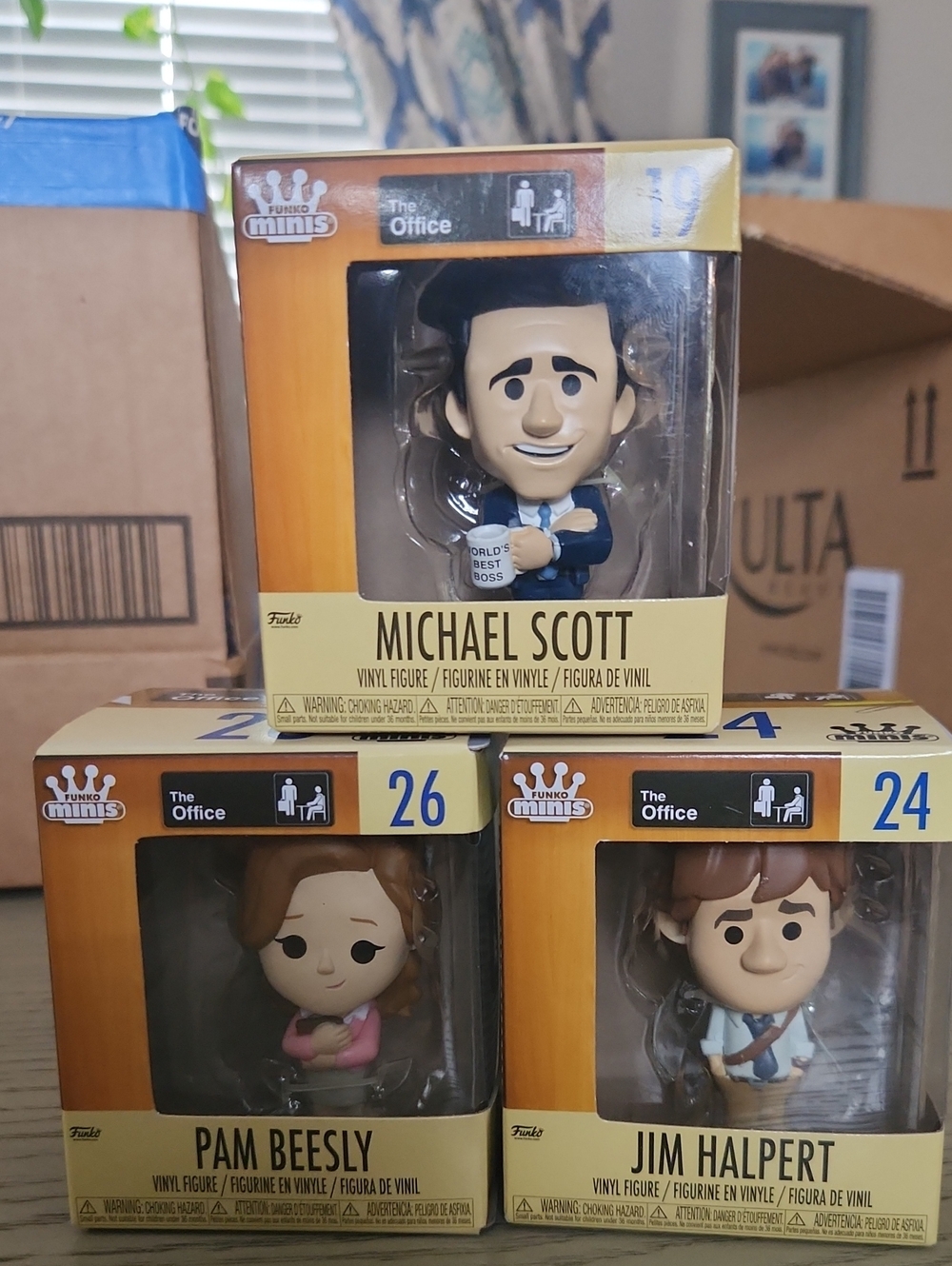 Funko Minis - The Office - Set Of 3